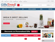 Tablet Screenshot of giftstrend.com